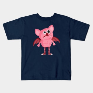 pink monster Kids T-Shirt